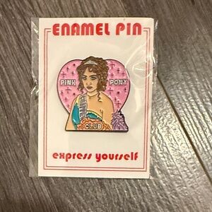 💚Chappell Roan Pink Pony Club Enamel Pin